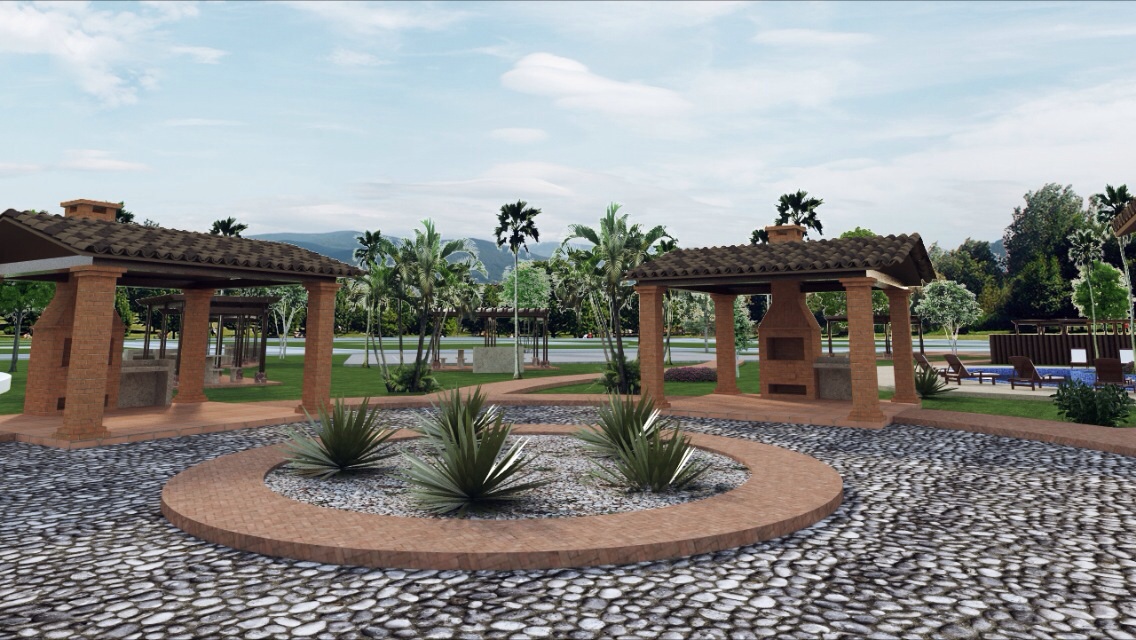Proyecto de zona de asadores de Nuevo Imala