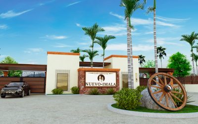 Entrada al club campestre